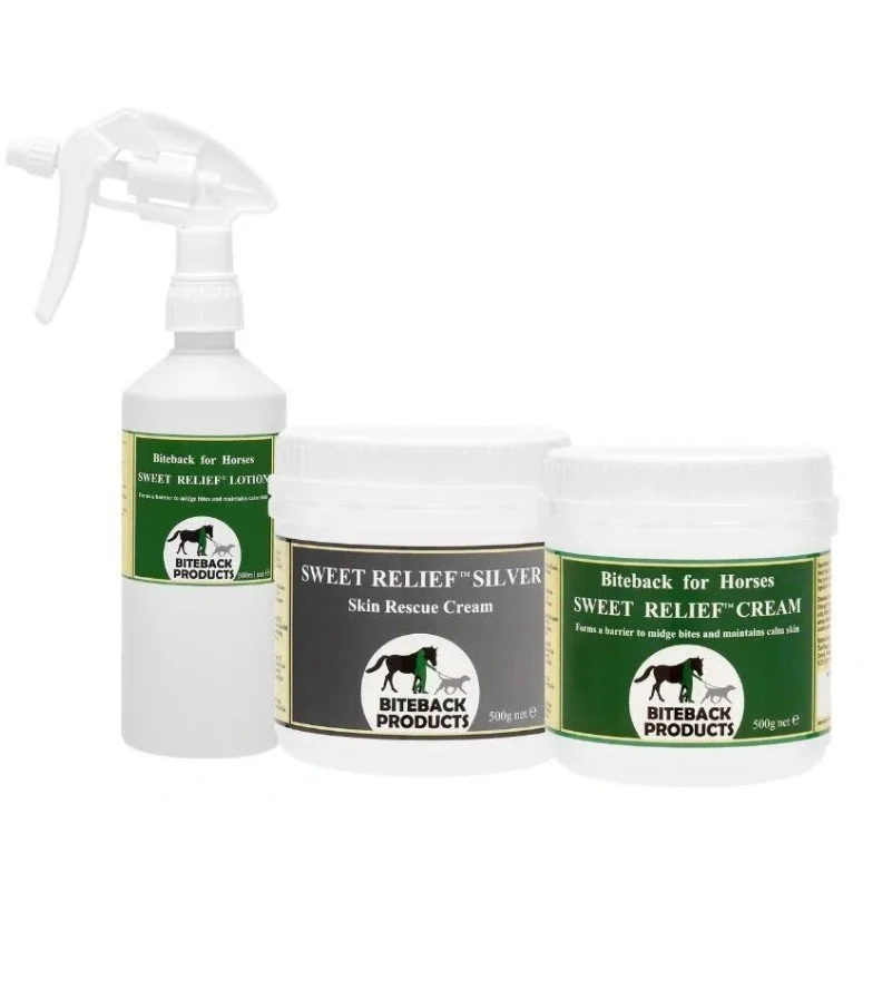 Biteback Sweet Relief Starter Bundle for Sweet Itch and bug bite allergies