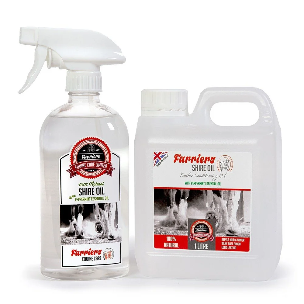 Farriers Shire Oil - feather conditioning oil