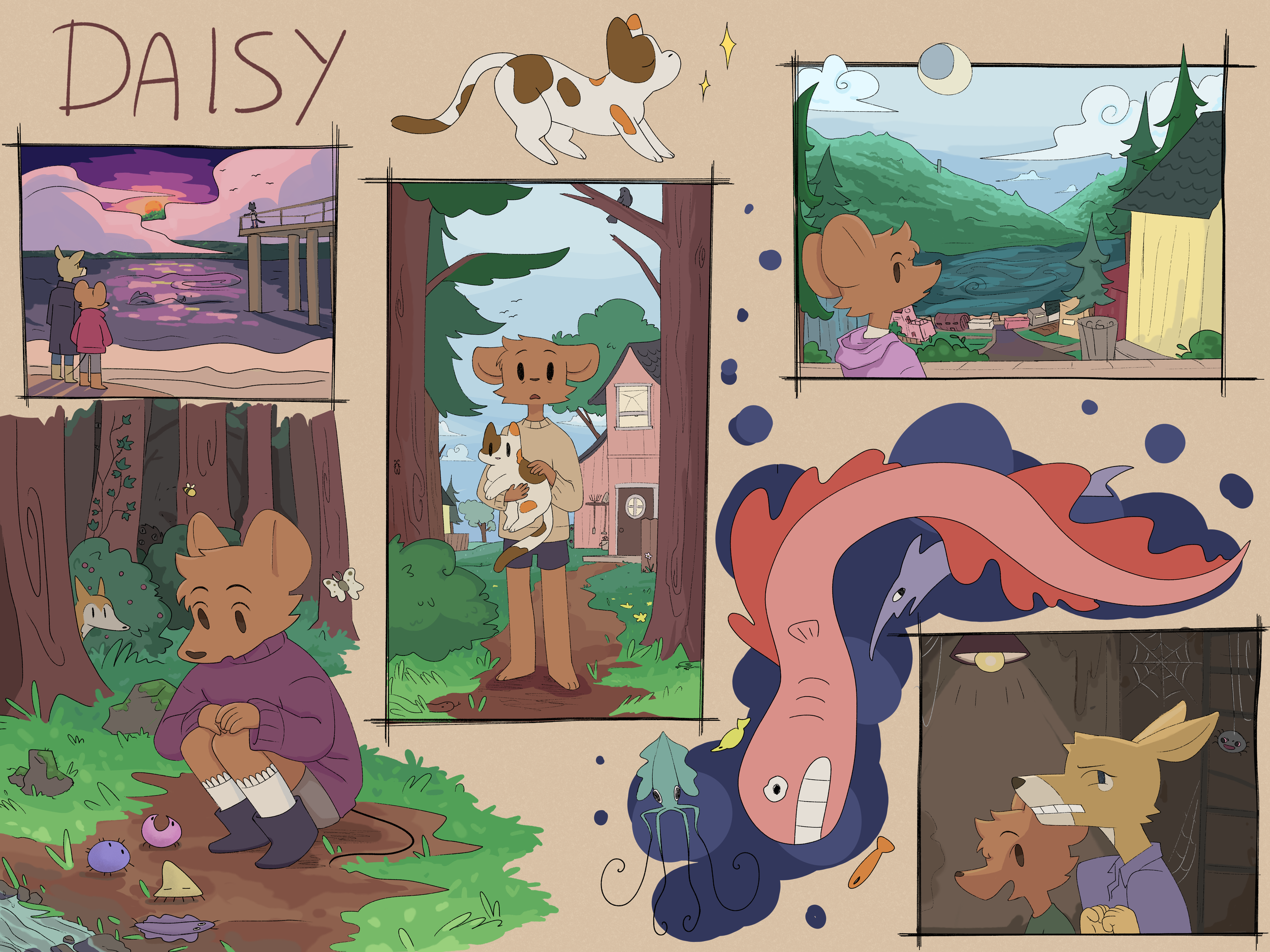 Daisy Exploration, Digital, 2025