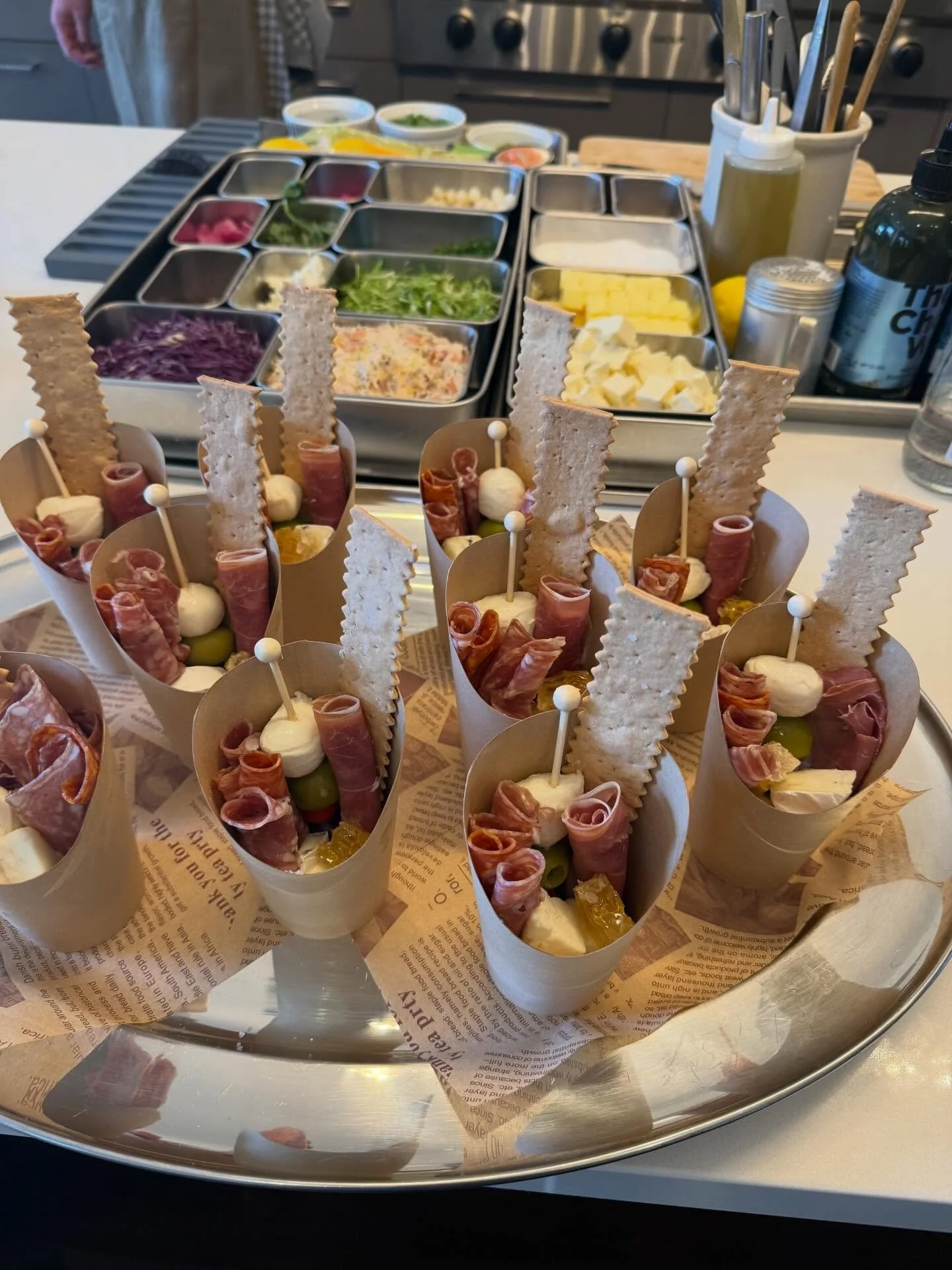 A few passed appetizers from a reception earlier this week &hellip; #spring #bayarea #chef #appetizer