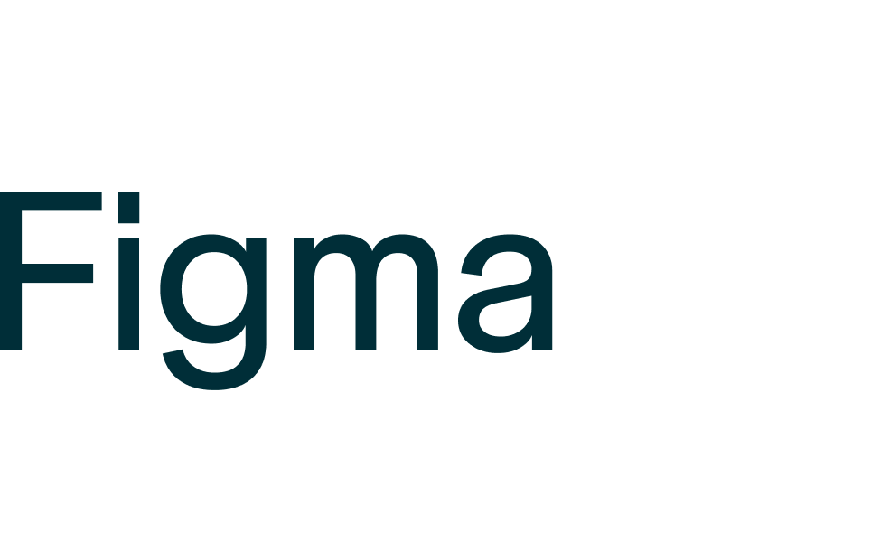 Figma wordmark in dark teal