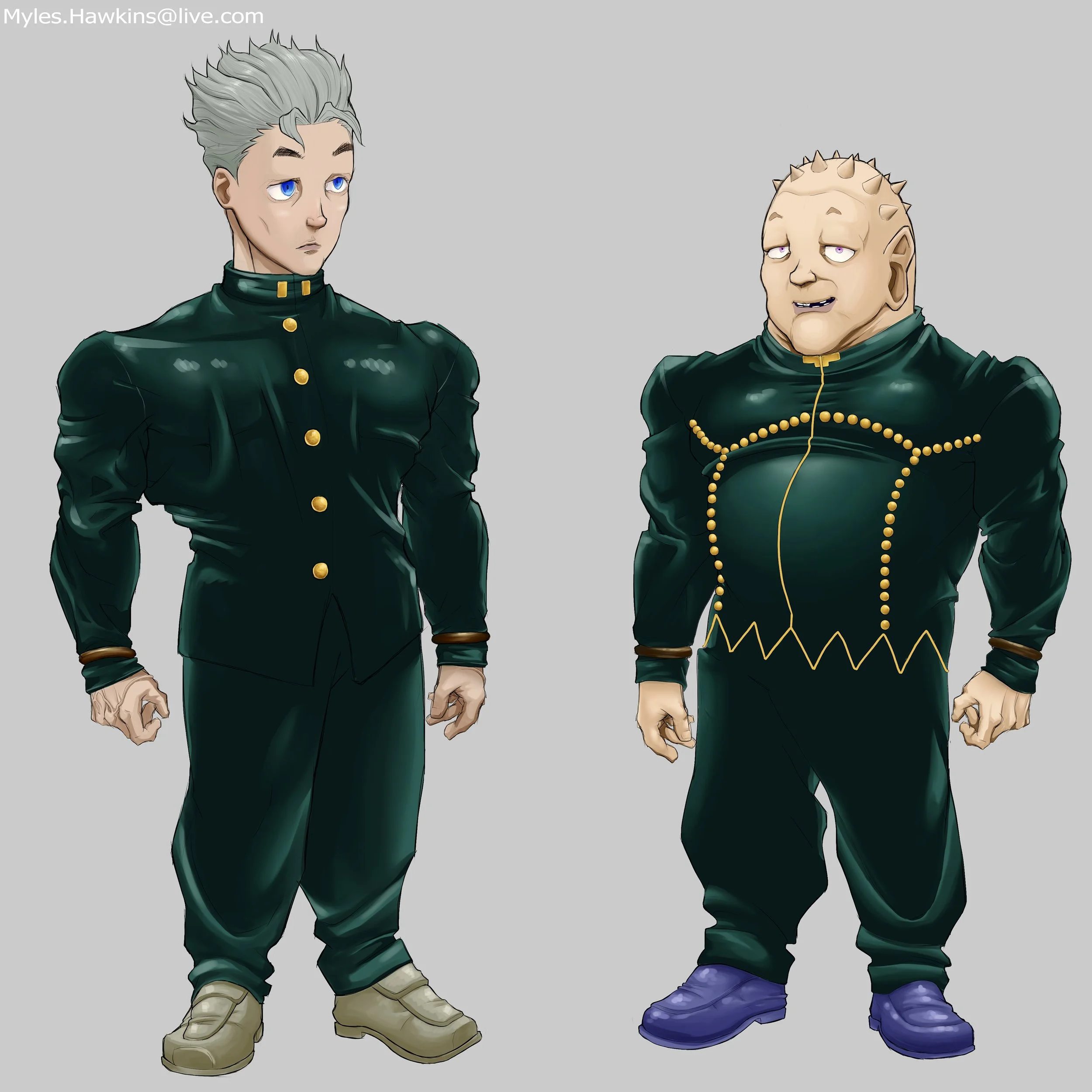 Shigechi and Koichi Part 1-3 (JJBA)