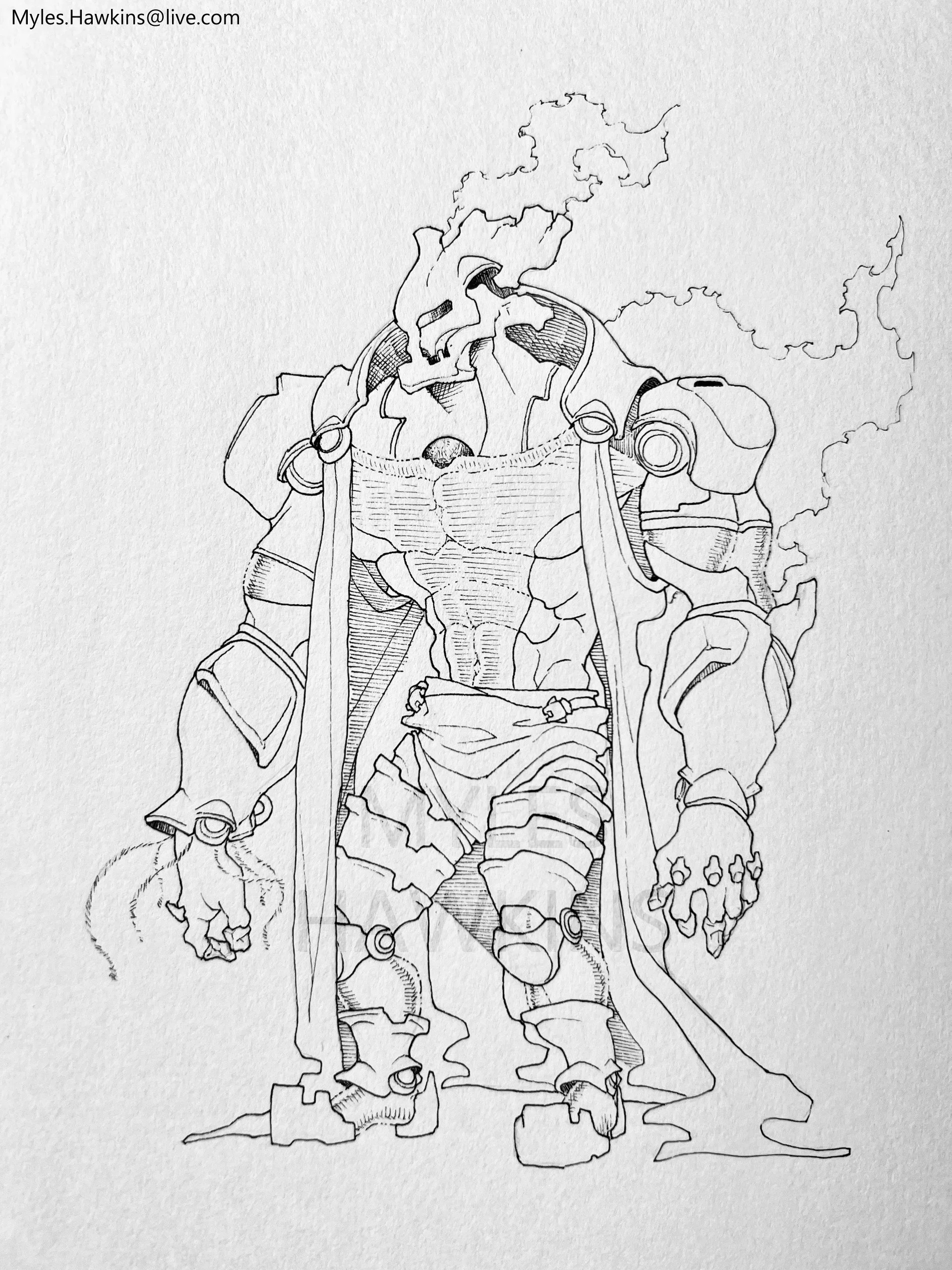 Cinder Regent (Original Concept)