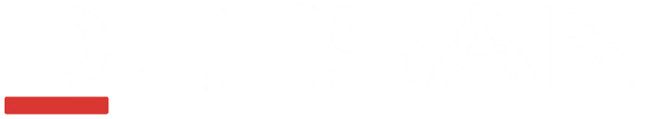 Logo of Deosan with red underline.