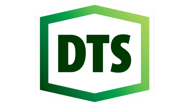 Logo of DTS.