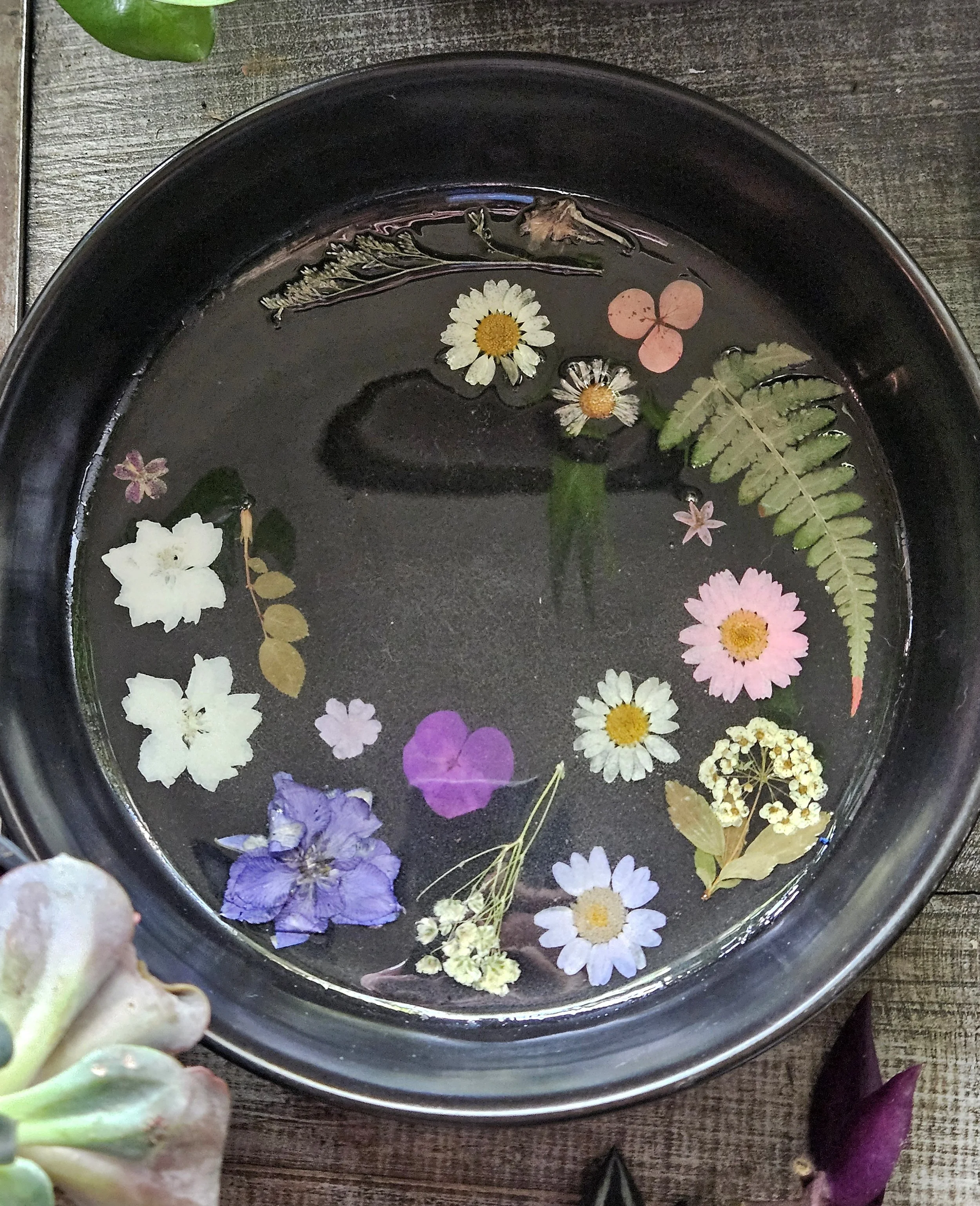 Floral Ceramic Bowl