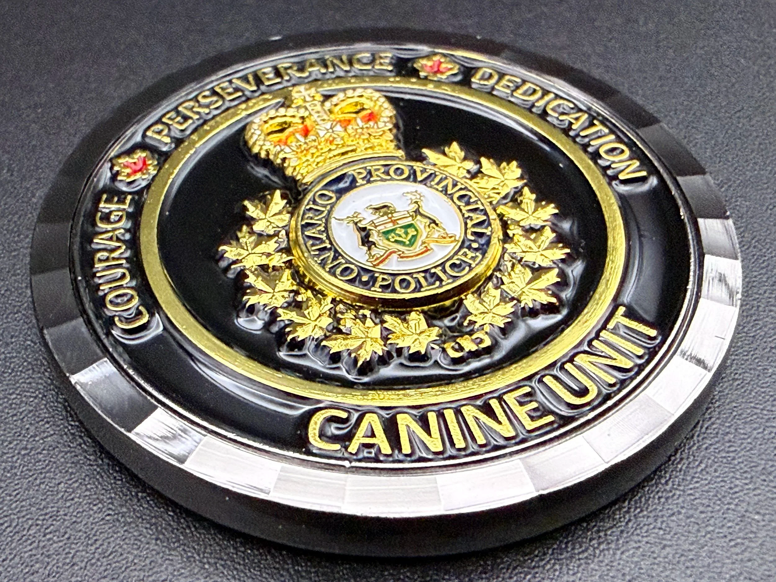 Ontario Provincial Police, K9, Canine, 3D, Dual, Plated