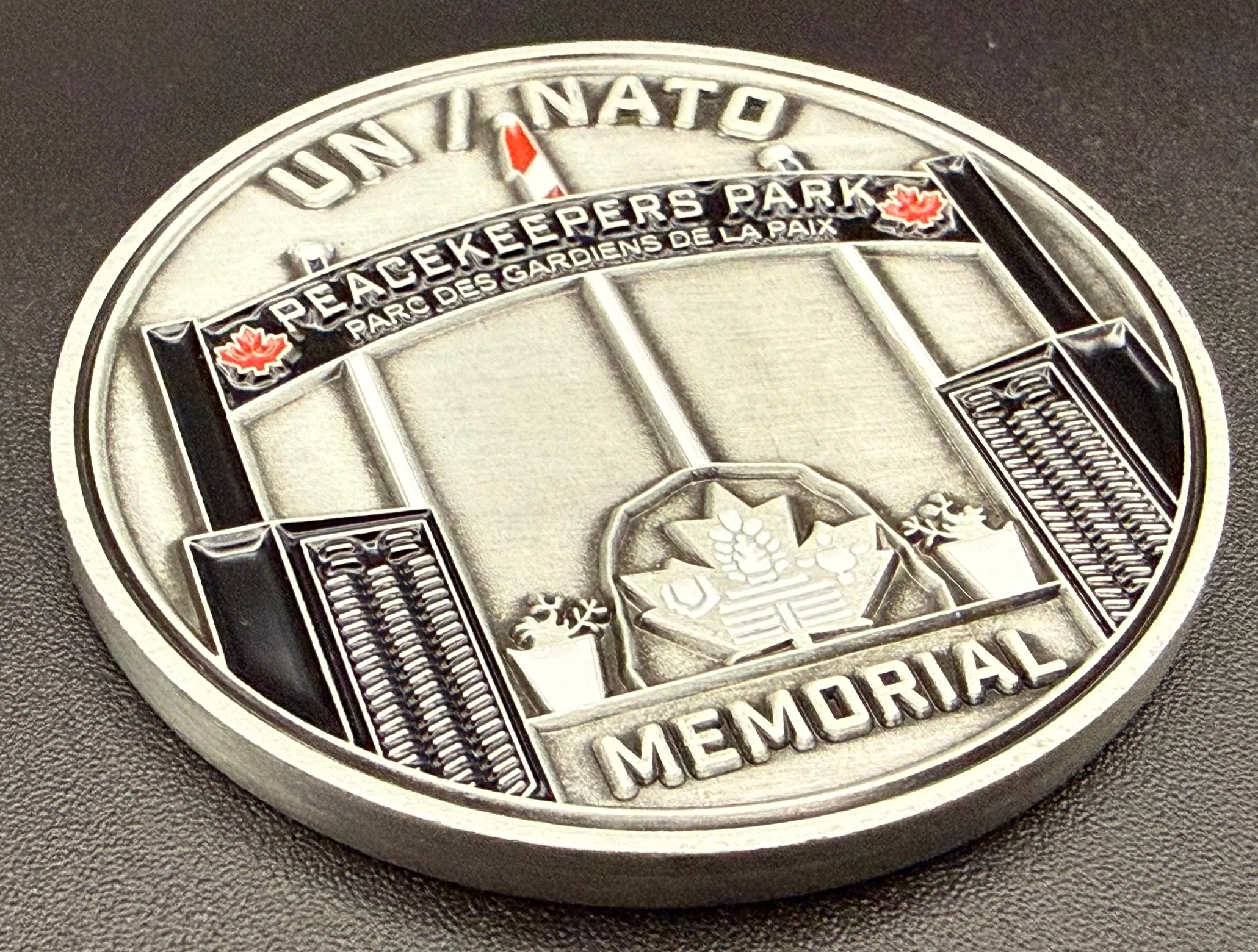 UN NATO , Memorial, Peacekeeper Coin, Keepsake