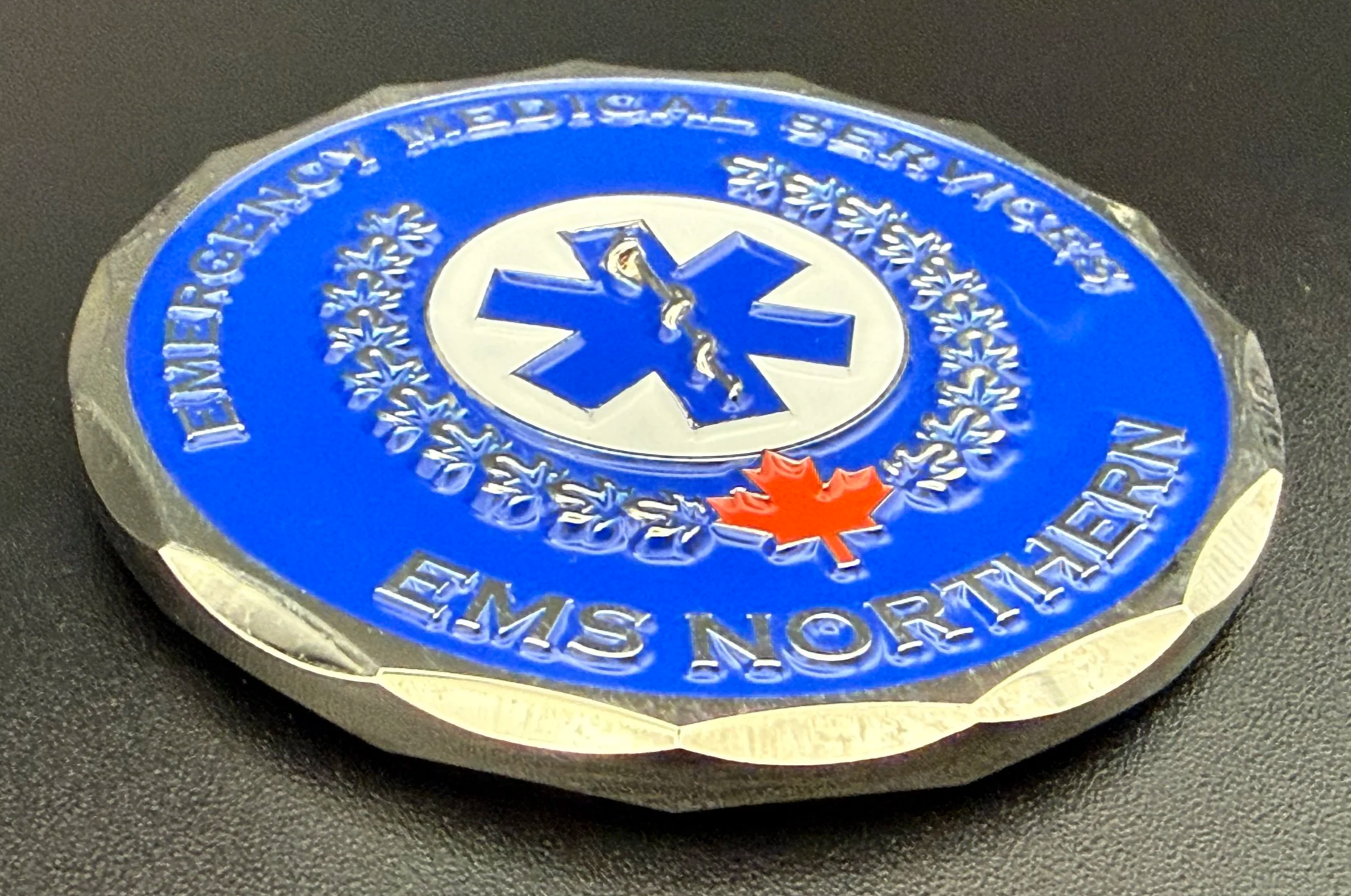 EMS, Paramedic, Northern, Manitoba, Challenge Coin, Canada
