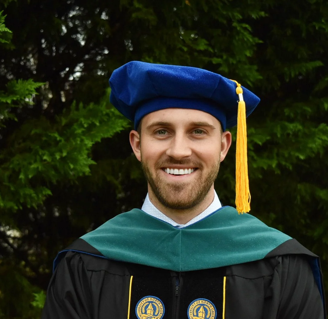 Tommy Otley DPT graduation. 