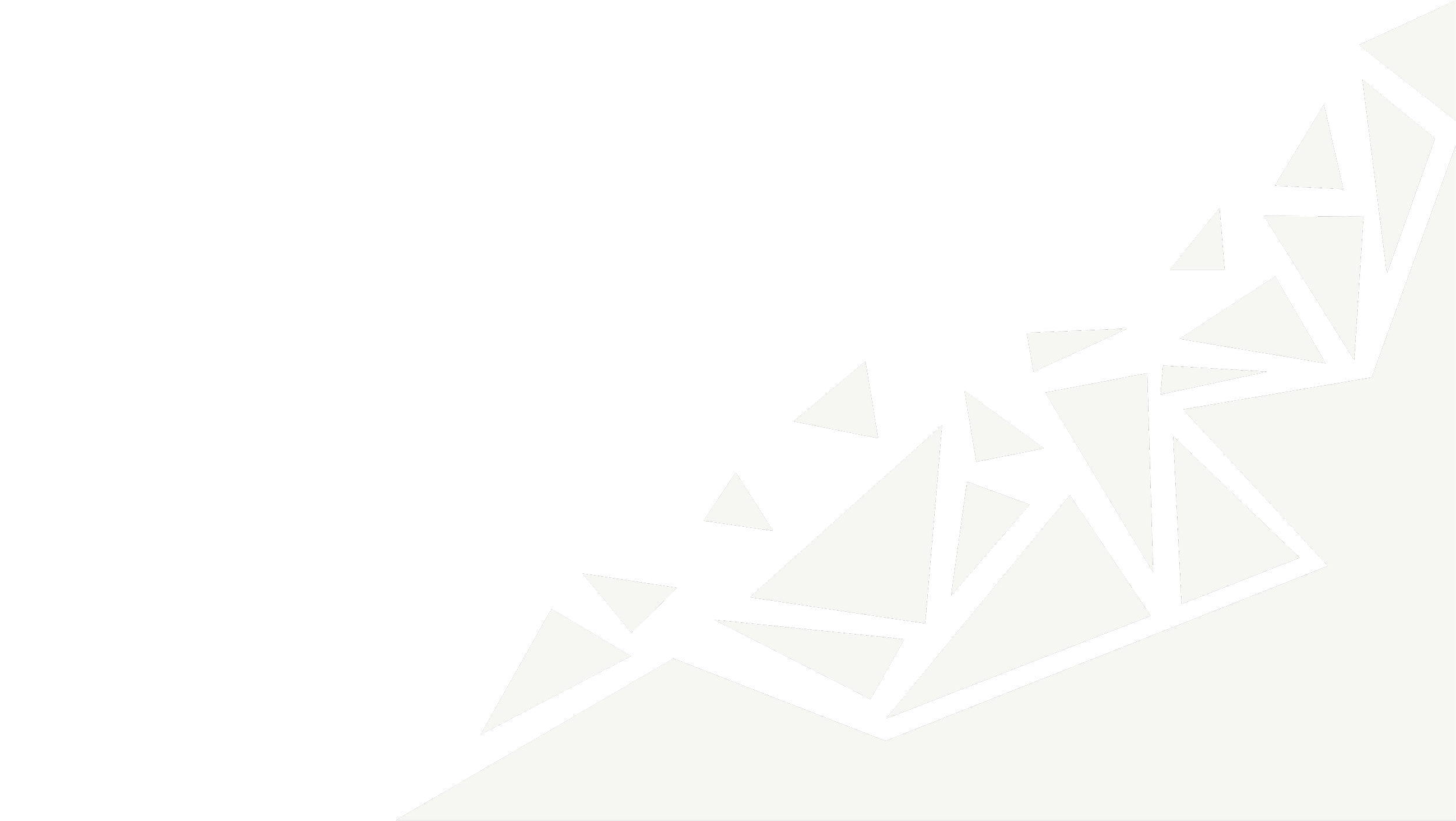 Black and white geometric abstract art with various triangular and angular shapes.