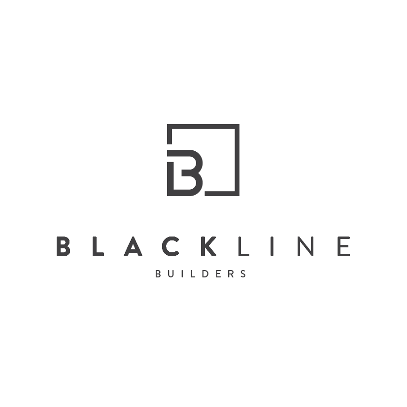 Blackline Builders logo with a stylized 'B' inside a square above the company name 'Blackline' and the word 'Builders' below.