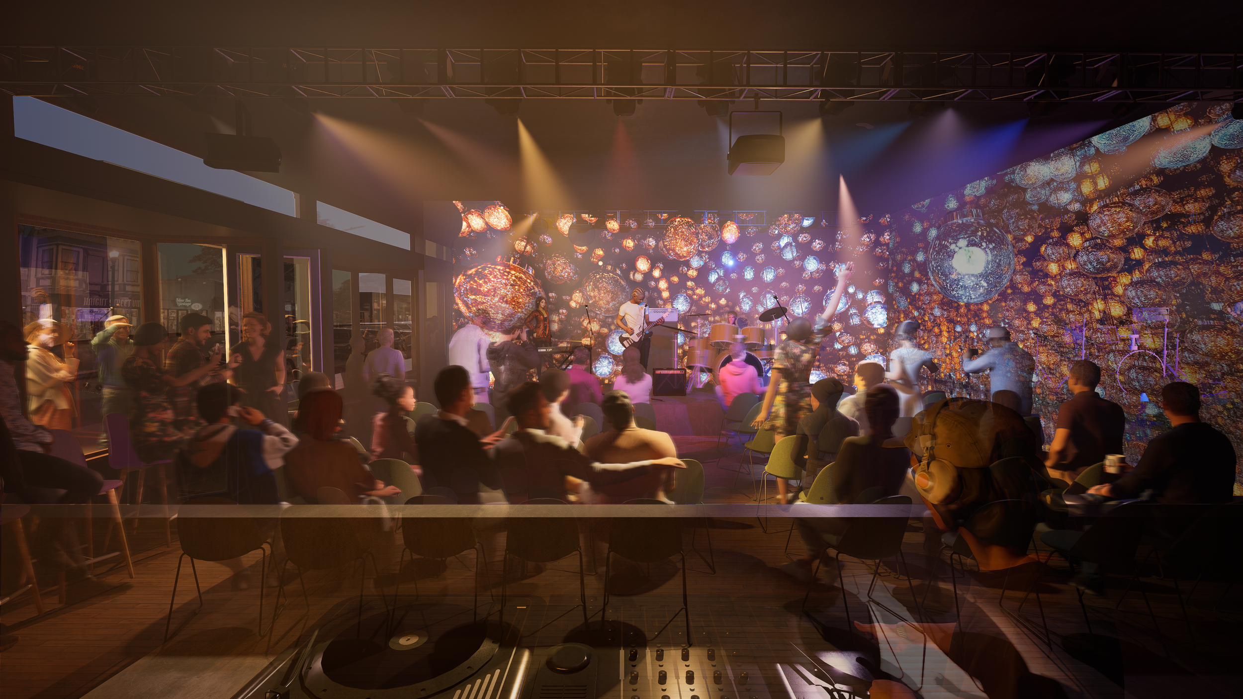 The Frequency Venue at Crossroades Haight Ashbury