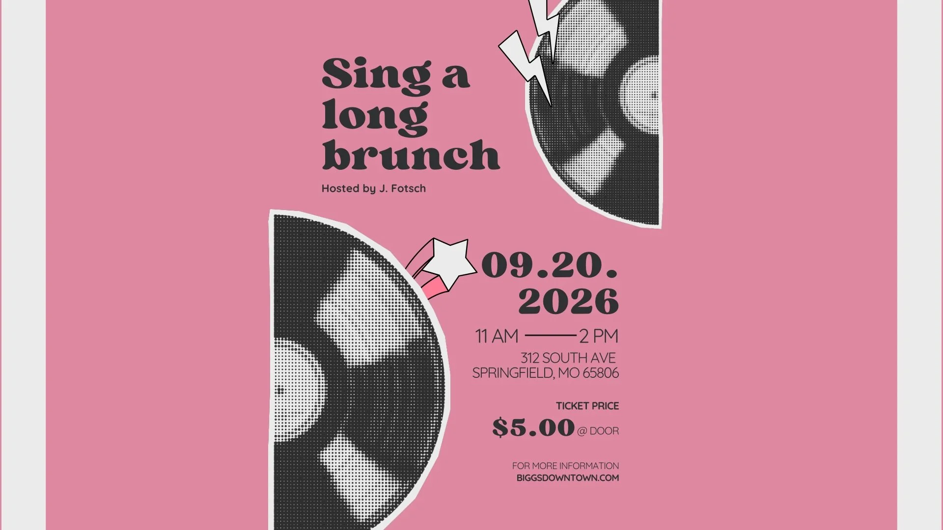 Sing A Long Brunch 