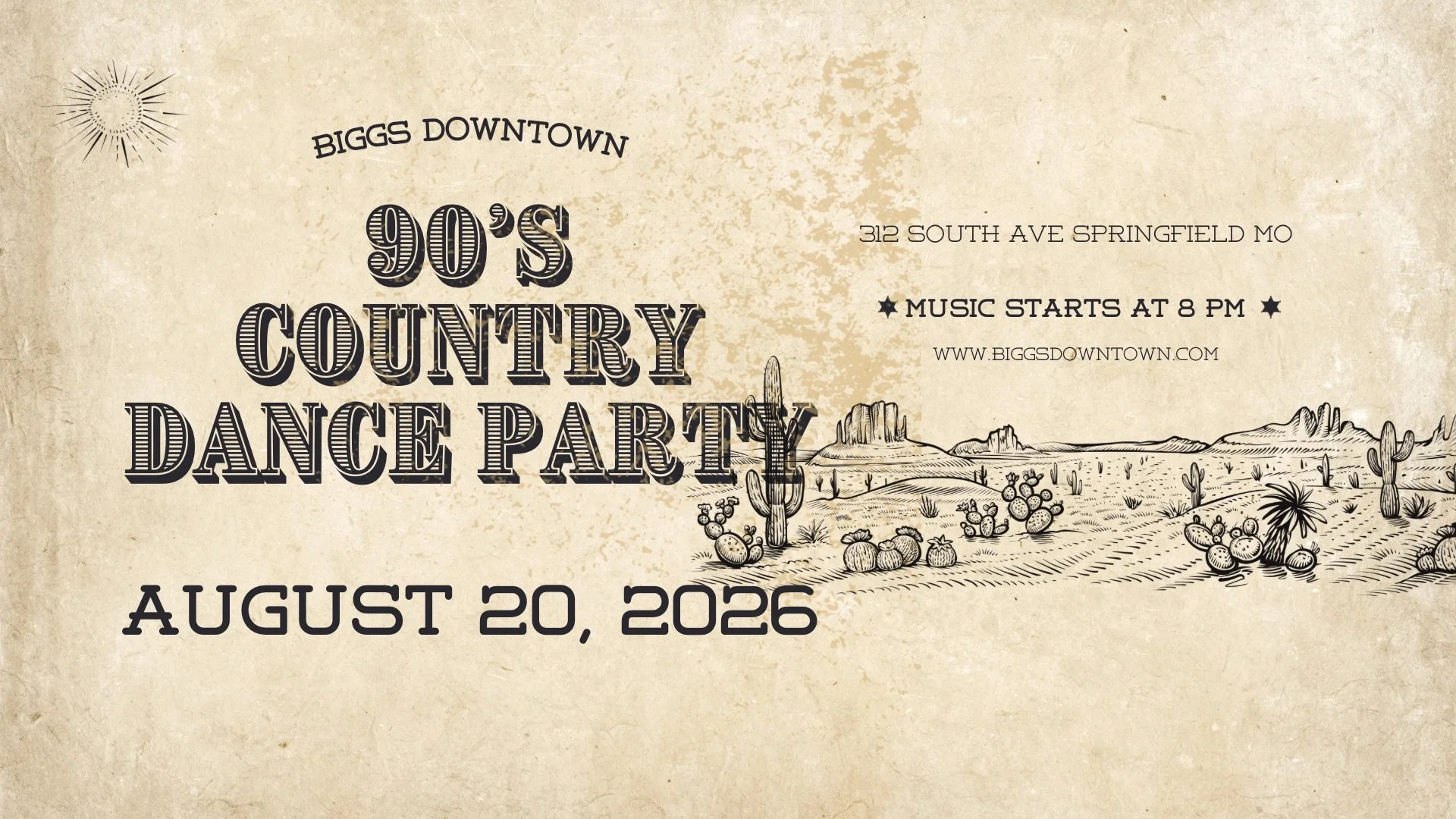90’S COUNTRY DANCE PARTY 