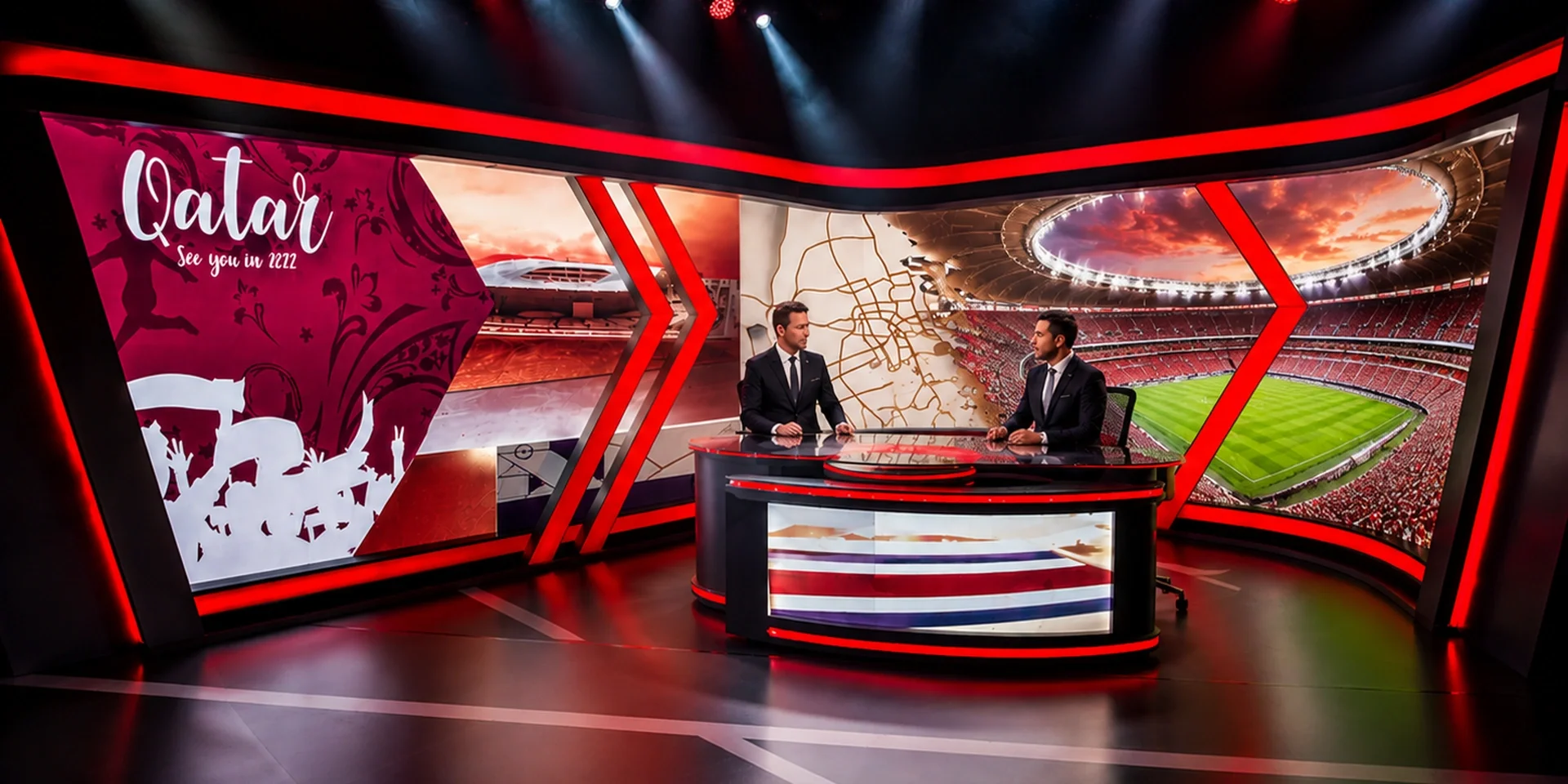 2022 FIFA World Cup Broadcast Set