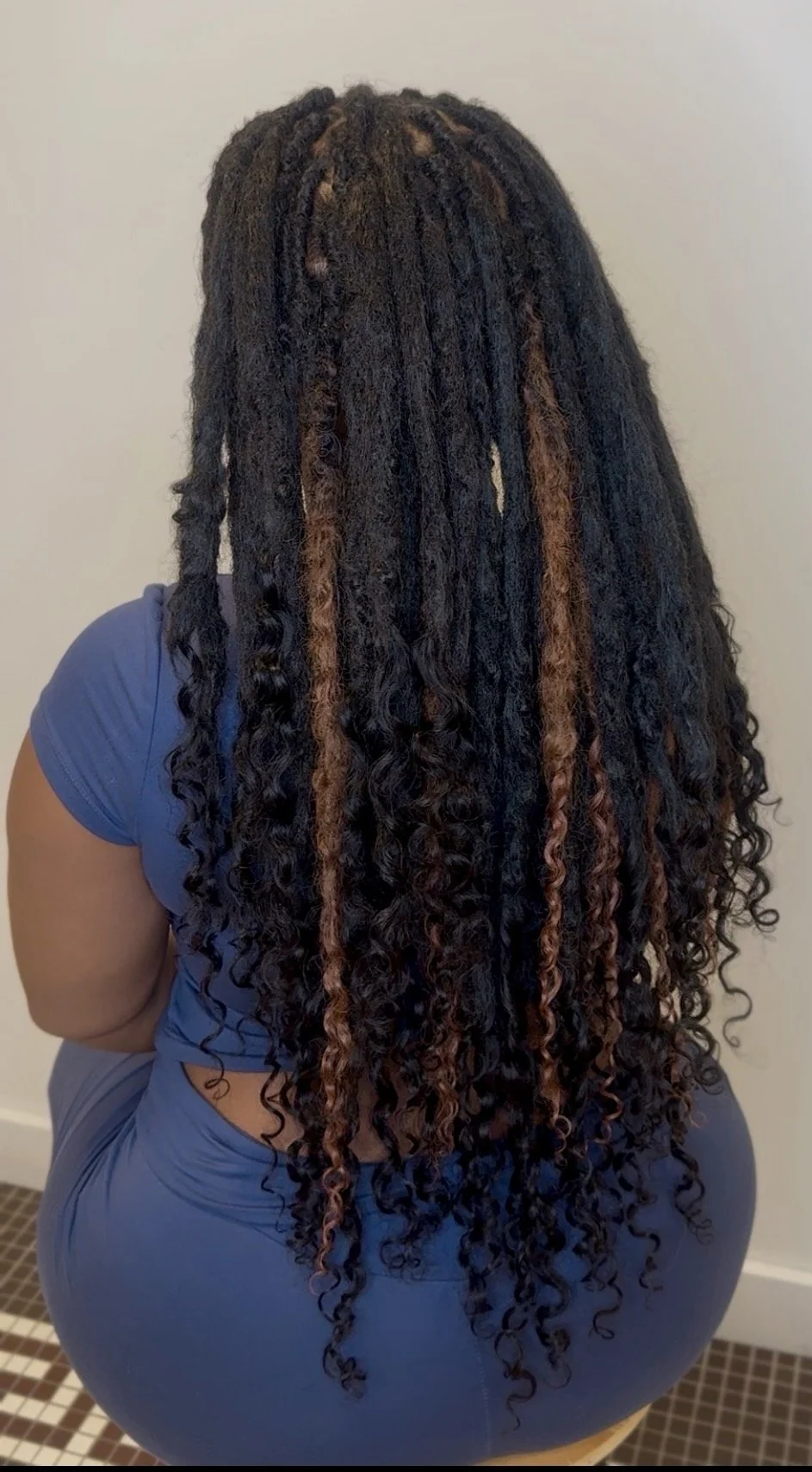 Flow Locs - Human Hair  Ends