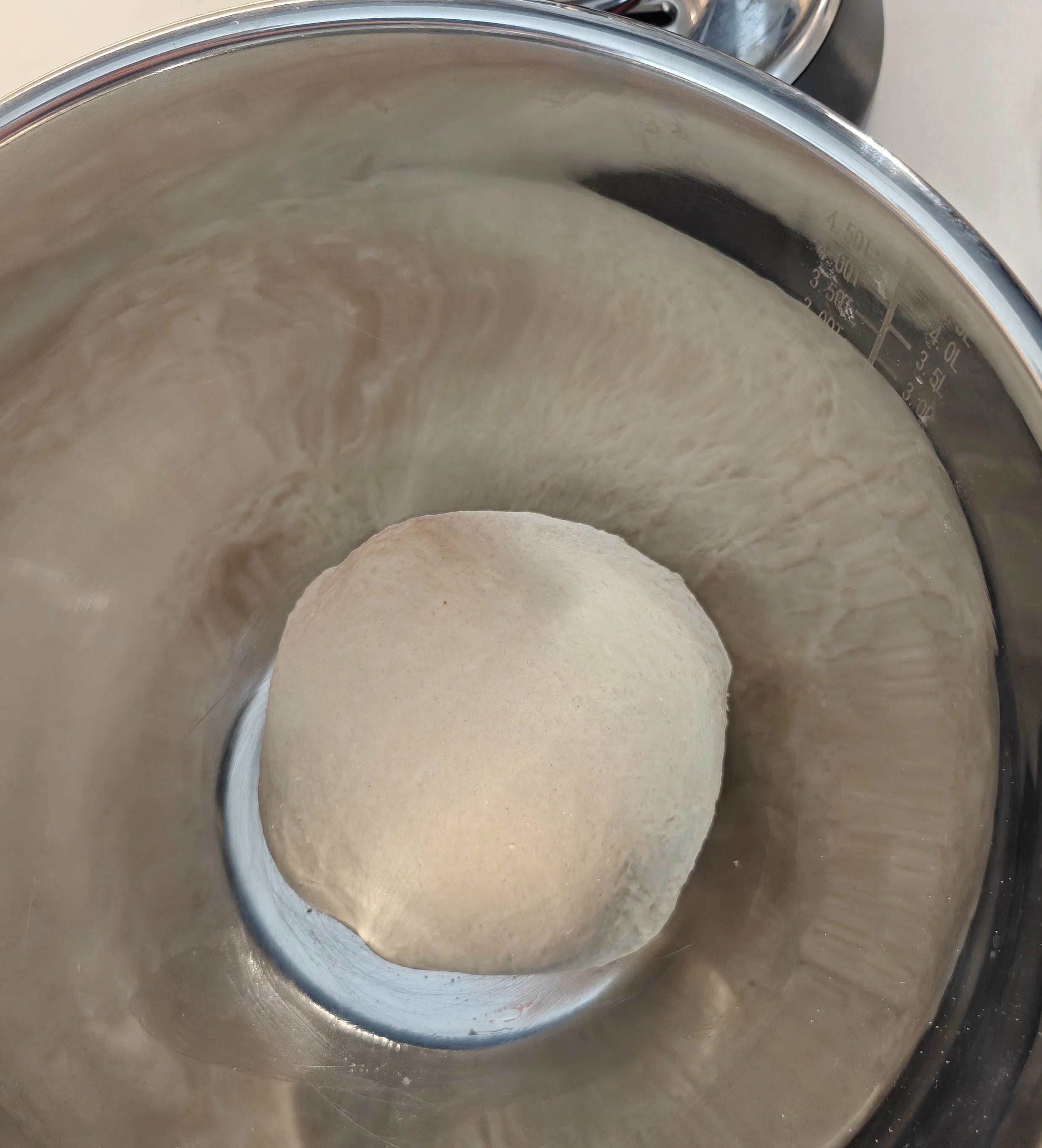croissant dough pre-rise