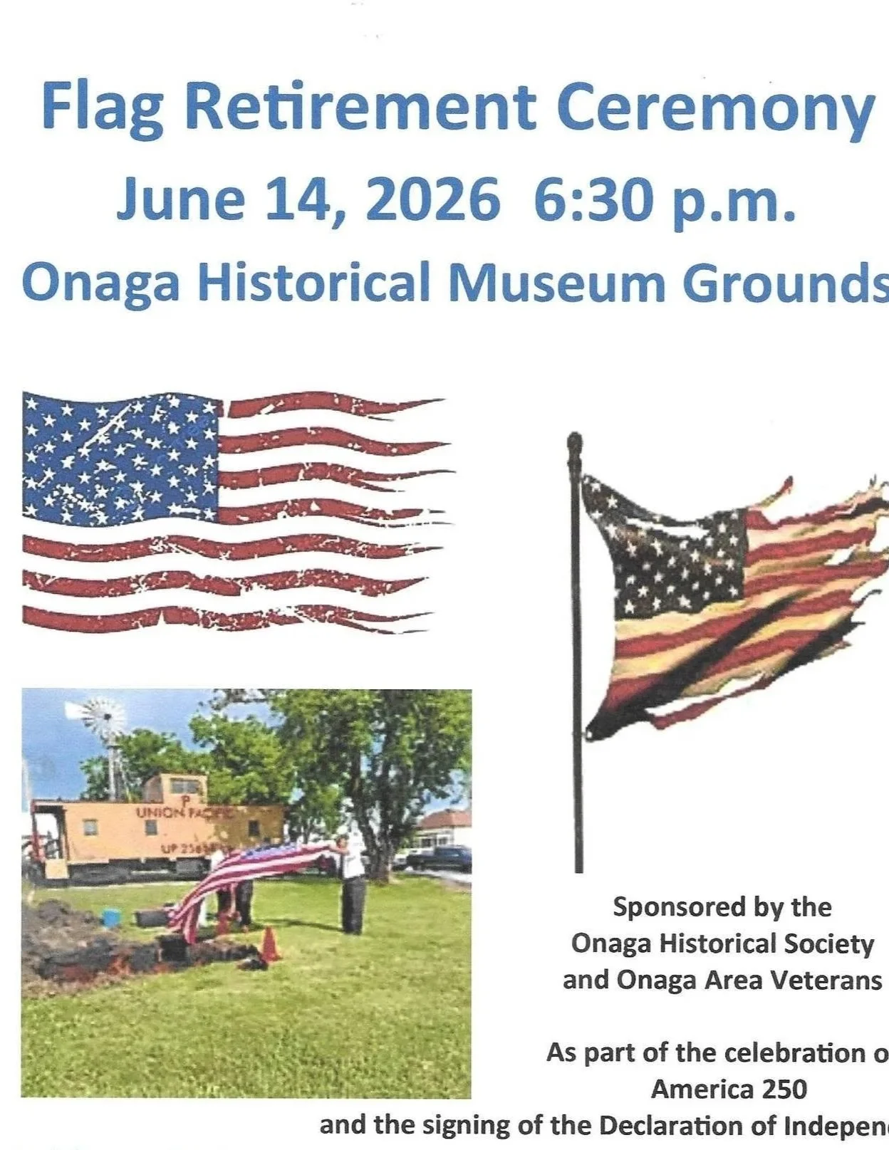 Flag Retirement Ceremony