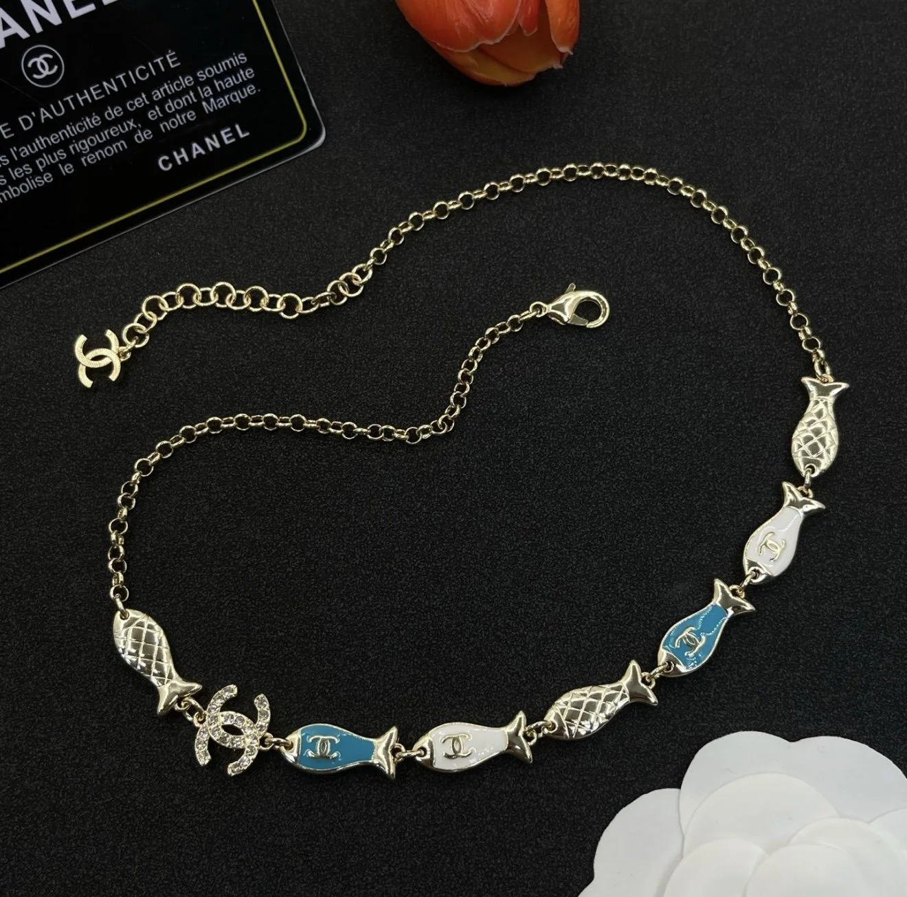 Mermaids CC Choker Necklace