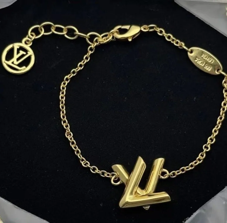 Helen's Chic LV Emblem Bracelet