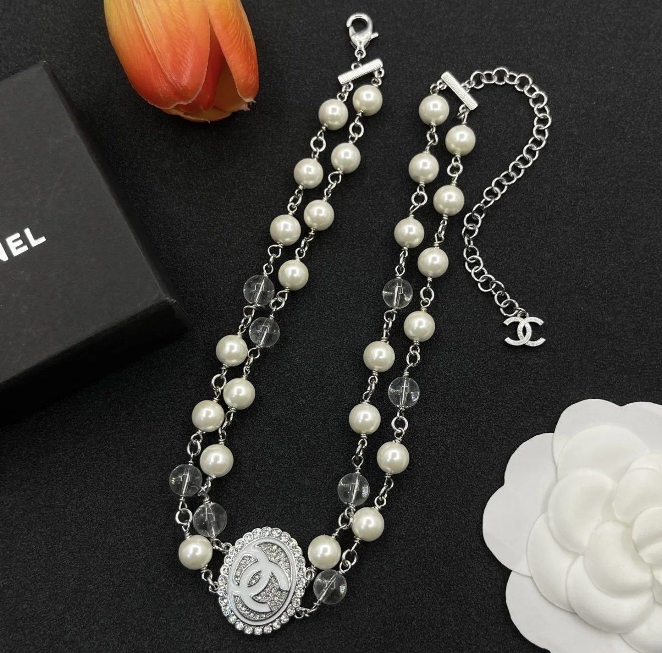 Fatima's CC Choker Necklace