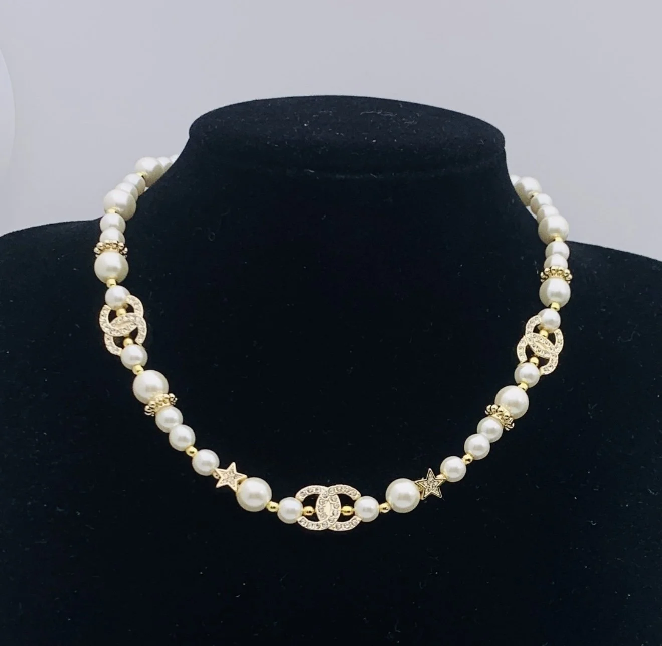 Clara's CC Choker Necklace