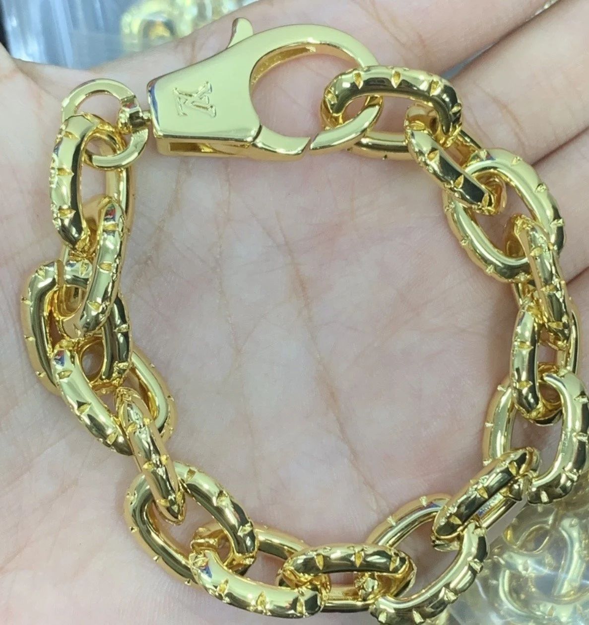 Chunky Oval Bracelet