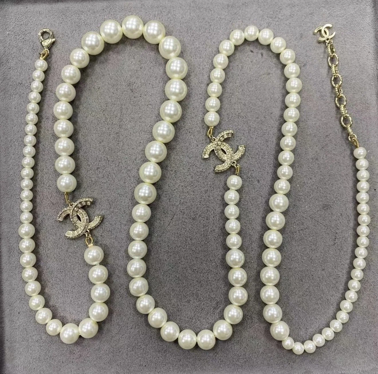Imelda's Long CC Necklace