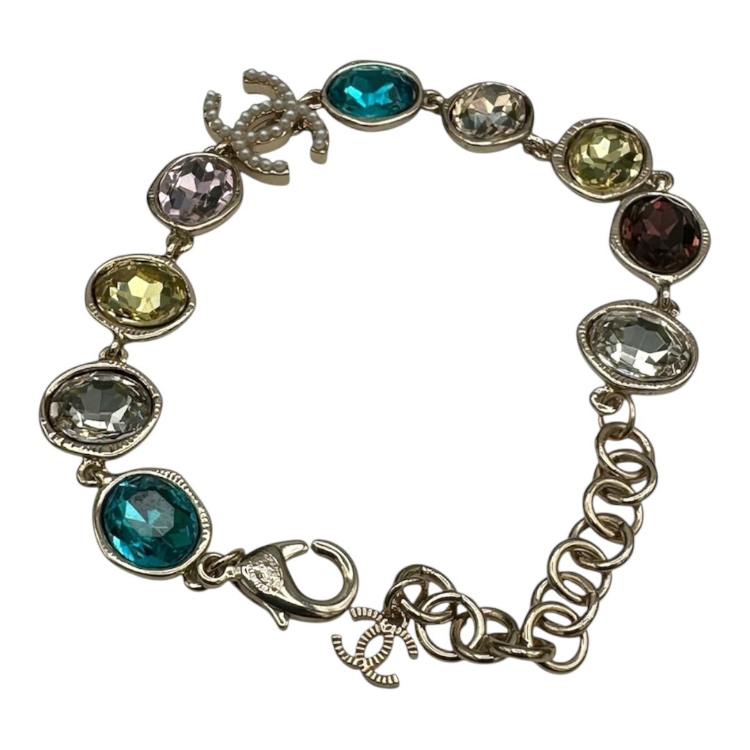 Judy's Multicolor Stone CC Bracelet