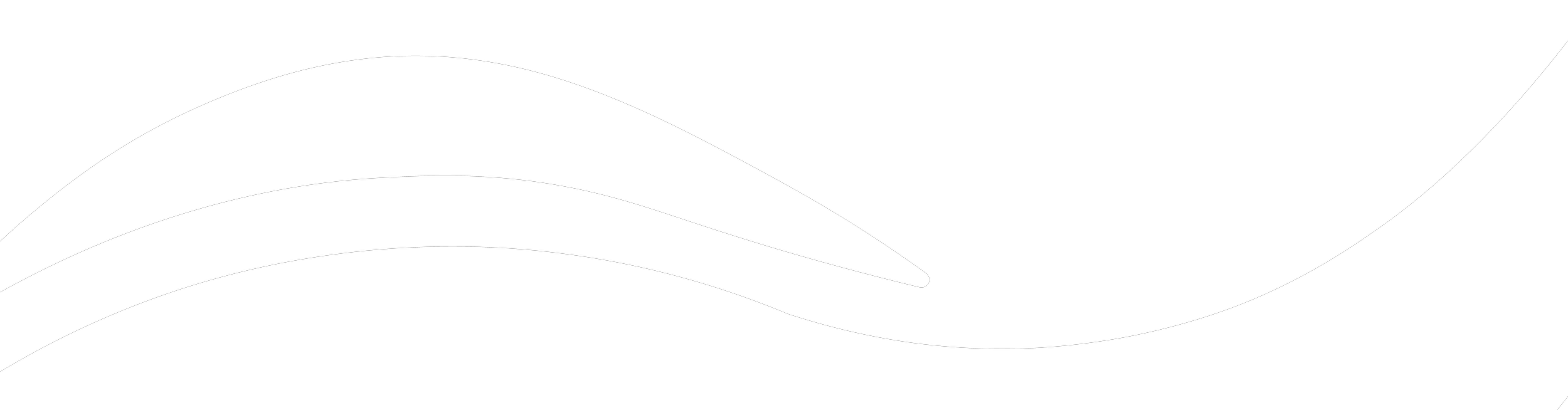 Black and white abstract wave design with flowing curves.