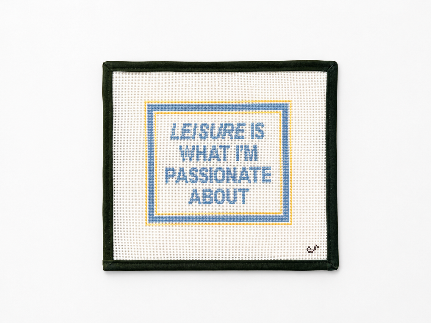 Leisure Is What I'm Passionate About