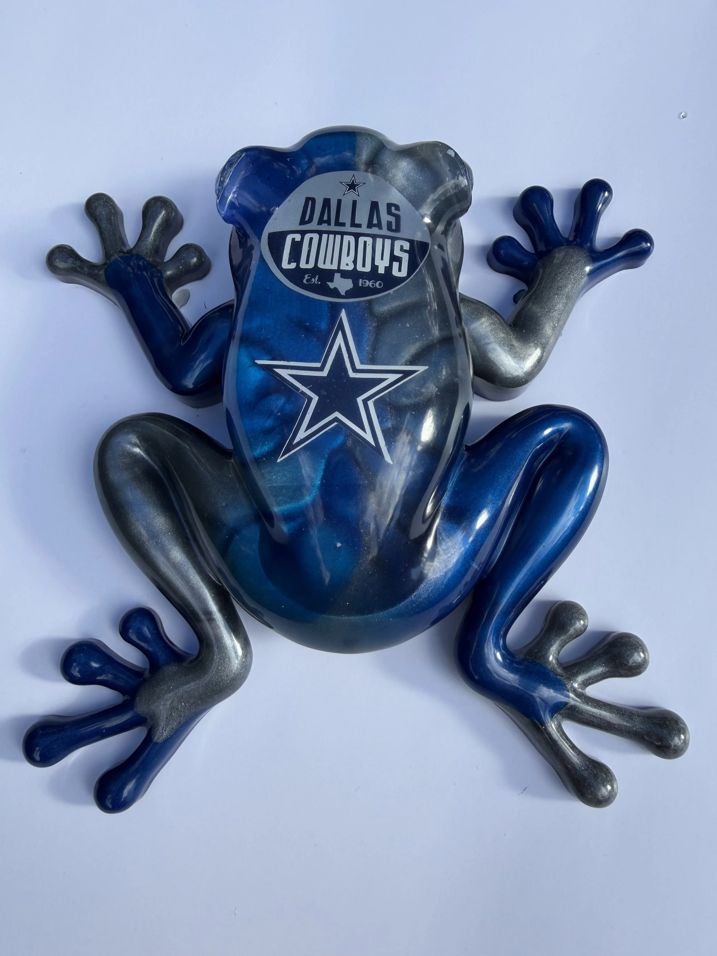 Dallas Cowboys Resin Frog