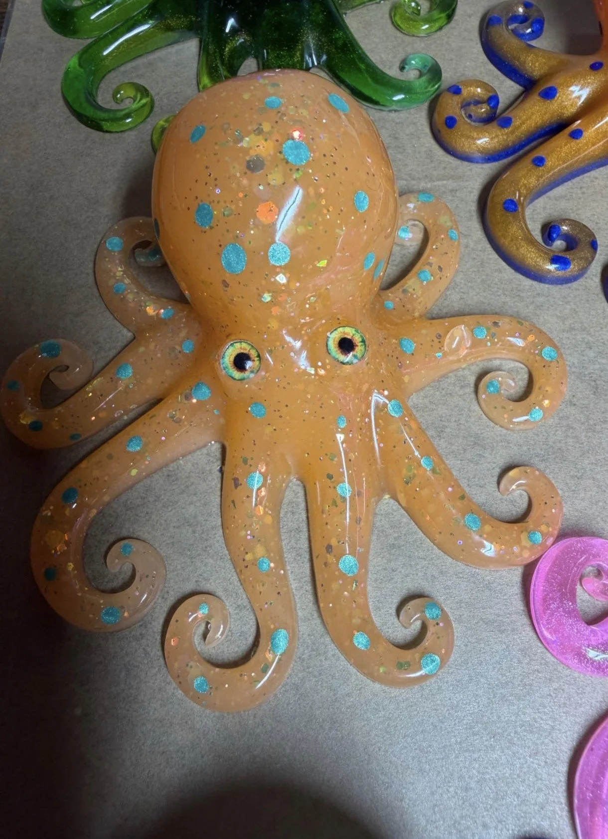 Resin Octopus Décor
