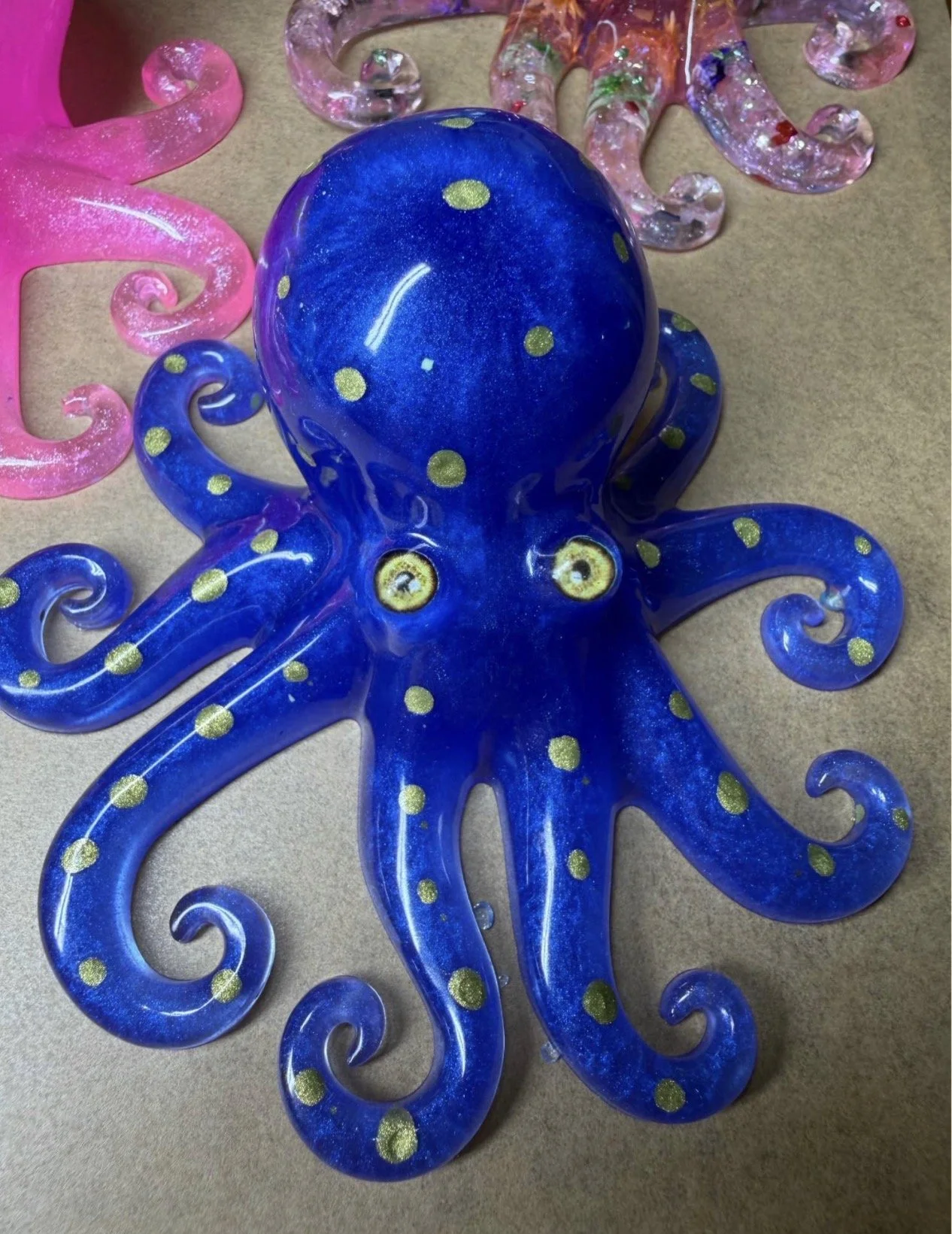Resin Octopus Figurine