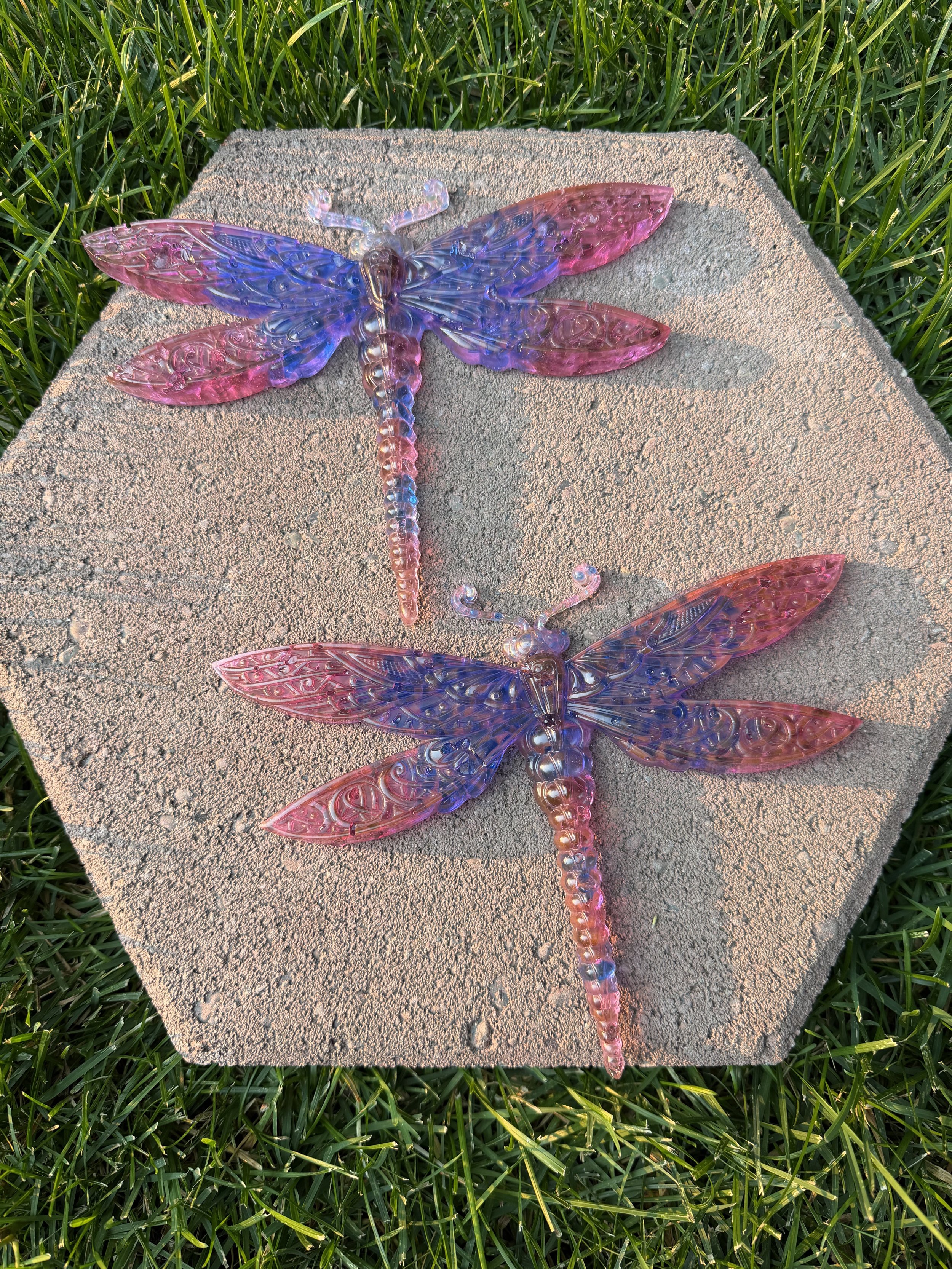 Handmade Resin Dragonfly Decor #20