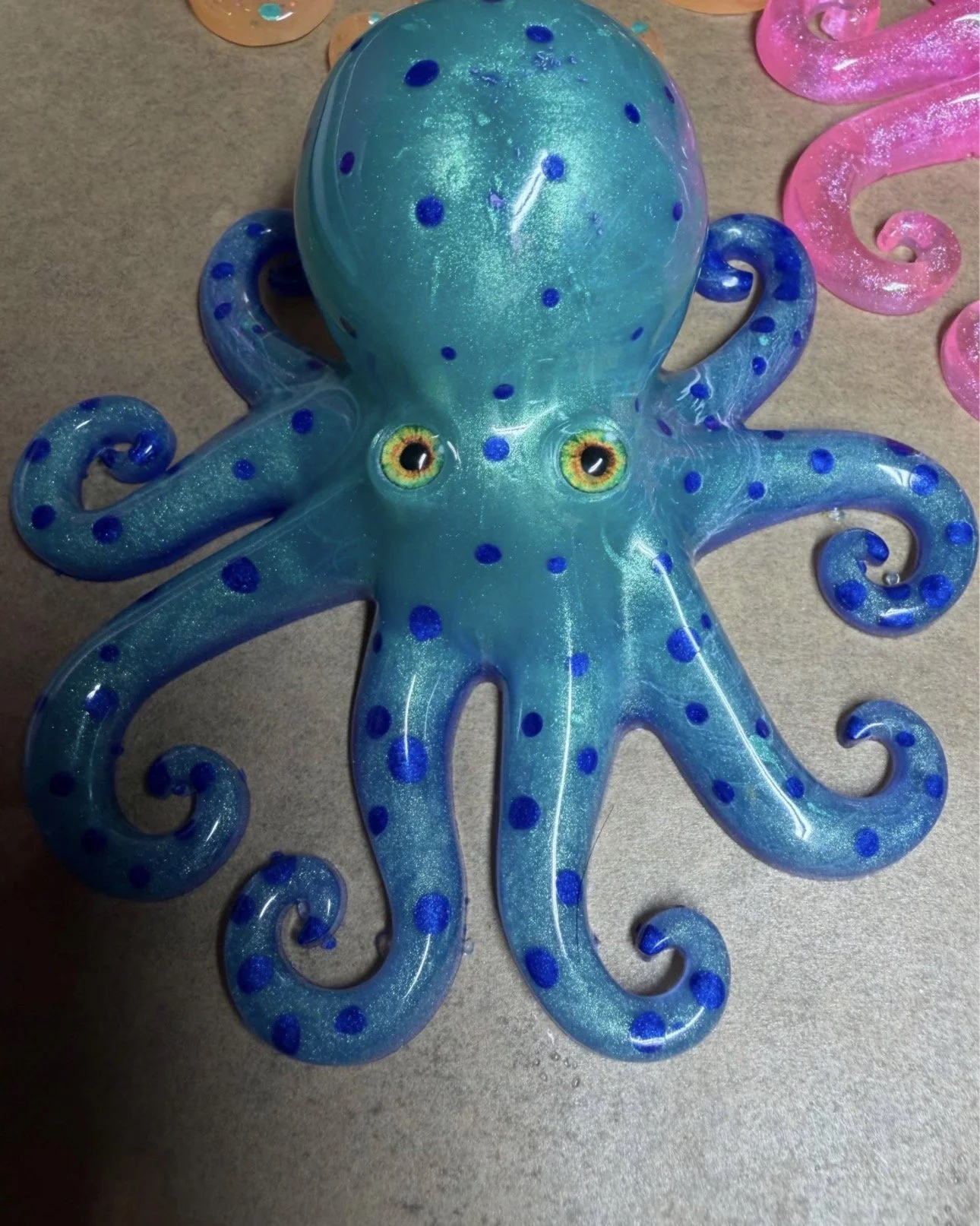 Resin Octopus Decor