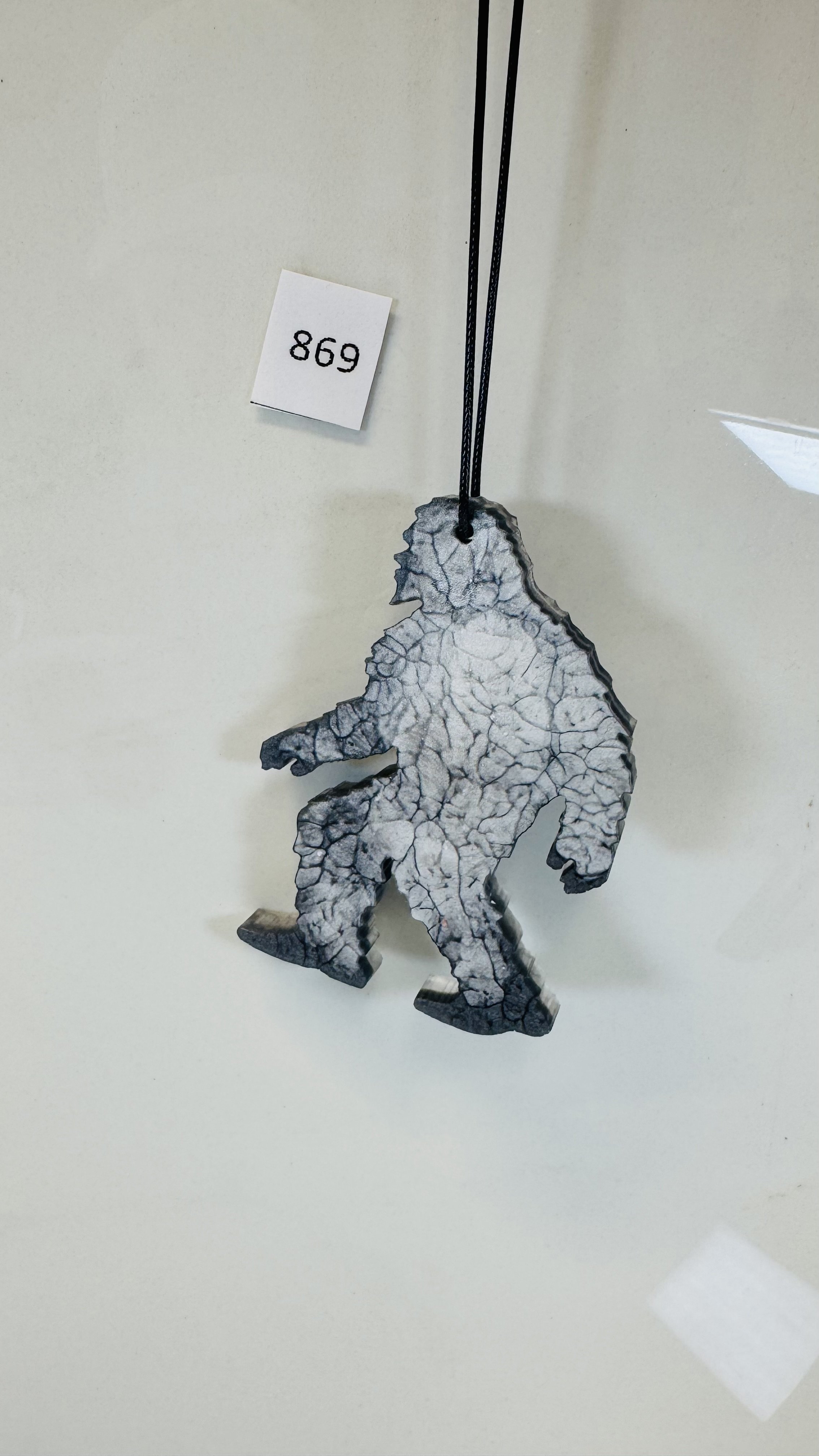 Mystical Sasquatch Resin Mirror Hanging #869