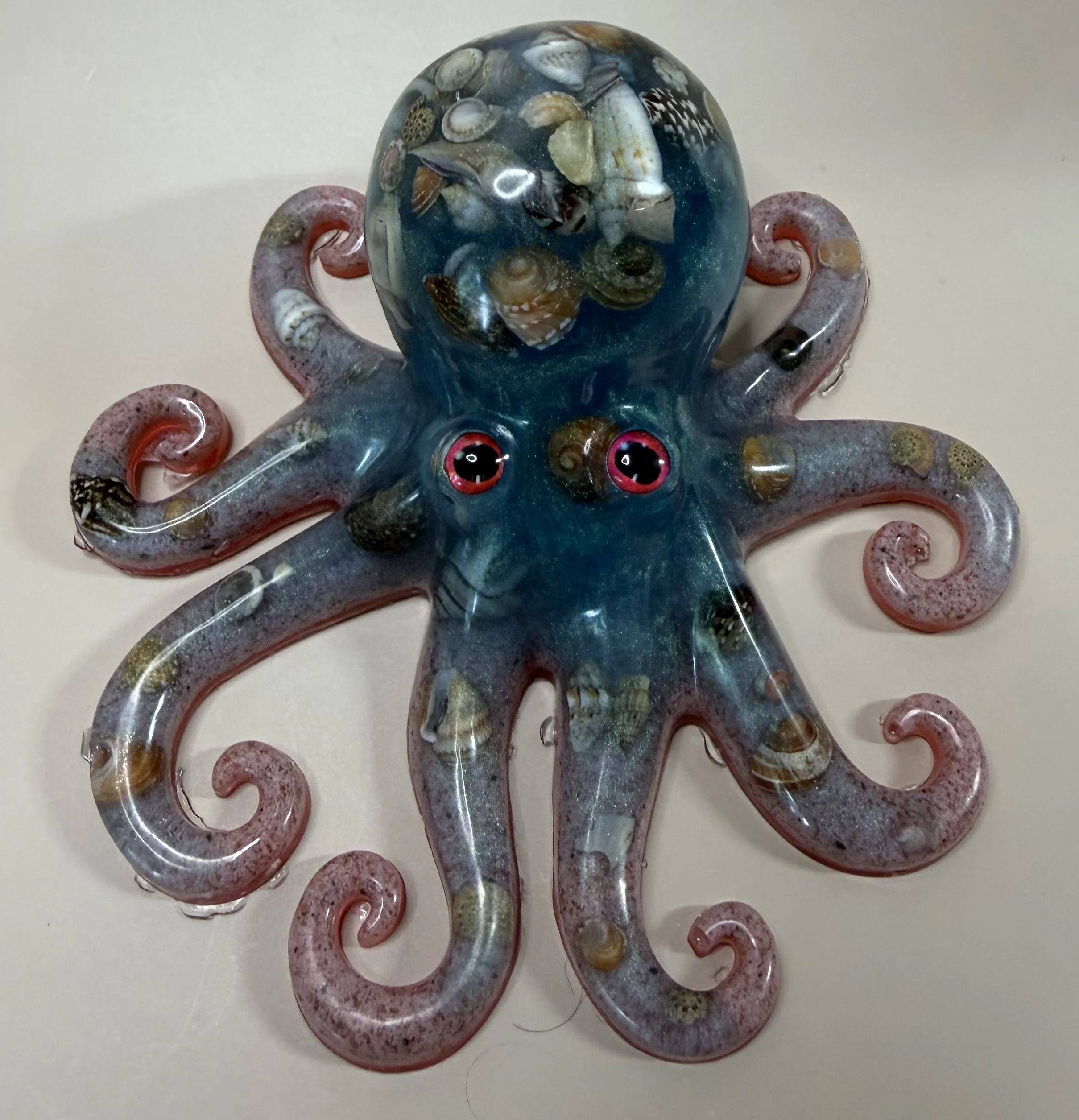 Oceanic Wonder Resin Octopus Decor