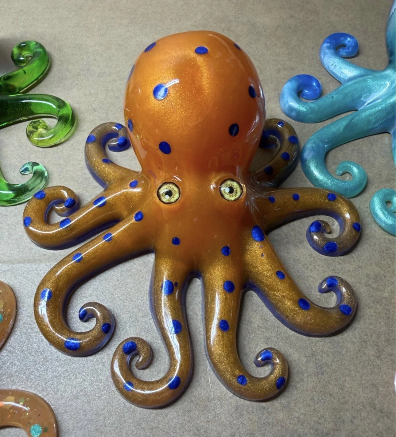 Resin Octopus Figurine