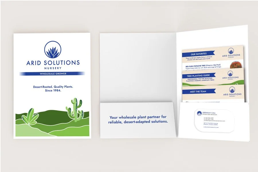 ARID SOLUTIONS NURSERY FOLDERS