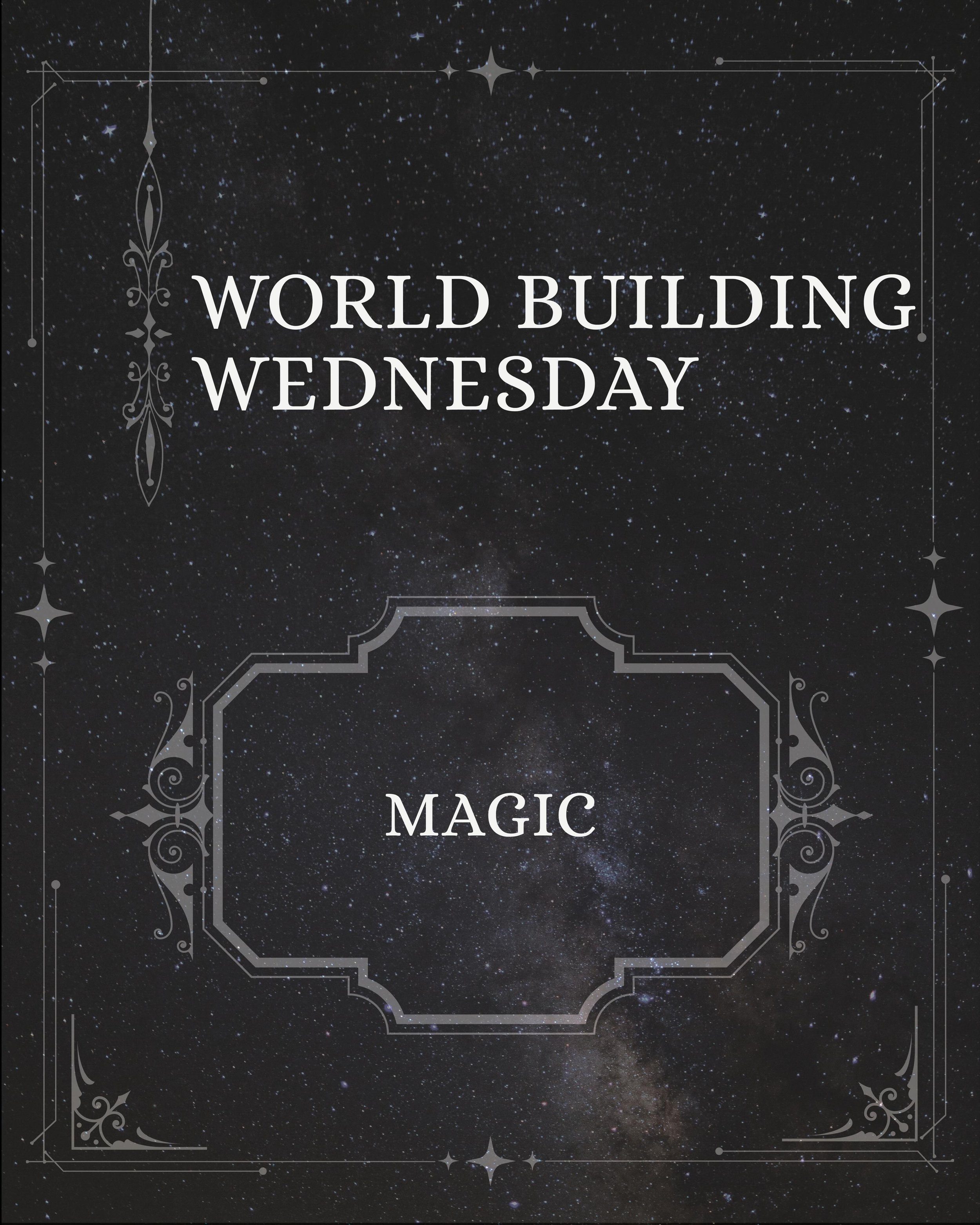 I&rsquo;m going to have to slow down on these but here&rsquo;s this week&rsquo;s #worldbuildingwednesday 

A very brief synopsis on Magic ✨