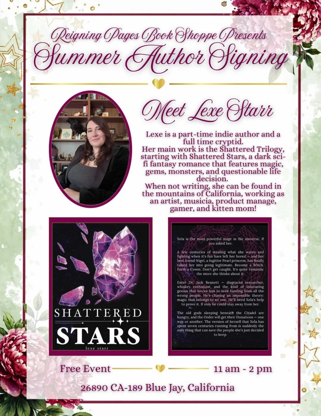 SO excited to be a part of this and join the local indie community bookshop. 

I&rsquo;ll be hanging out and even though my book is not out yet - this is a great opportunity to see some nature and get a special advance copy 😘