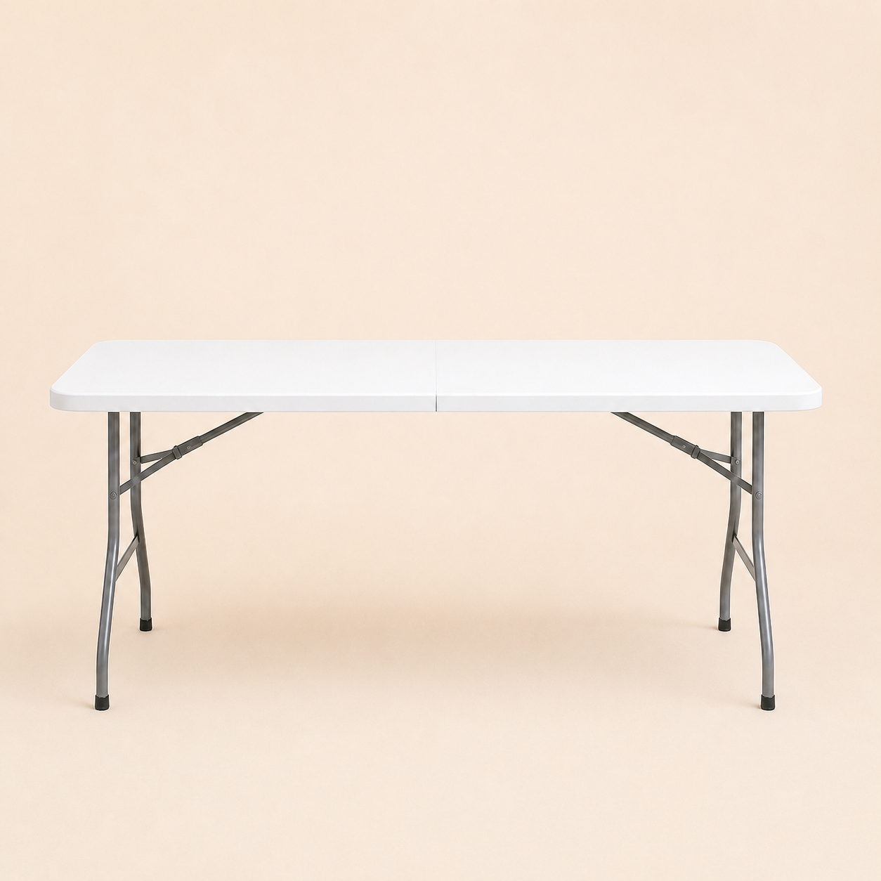 6ft Rectangular Folding Banquet Table