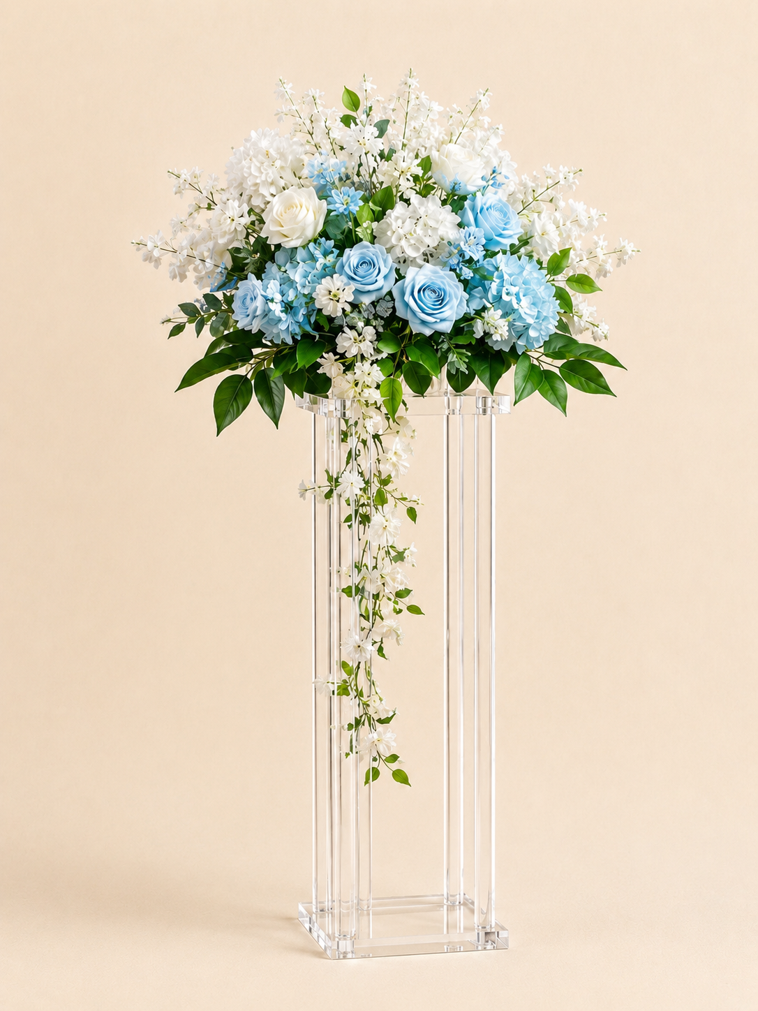 Clear Acrylic Flower Stands