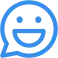 Blue icon with a stylized letter 'G' inside a circular border