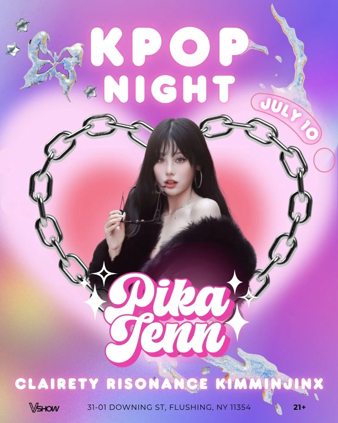 V SHOW PRESENTS: KPOP NIght with PikaJenn