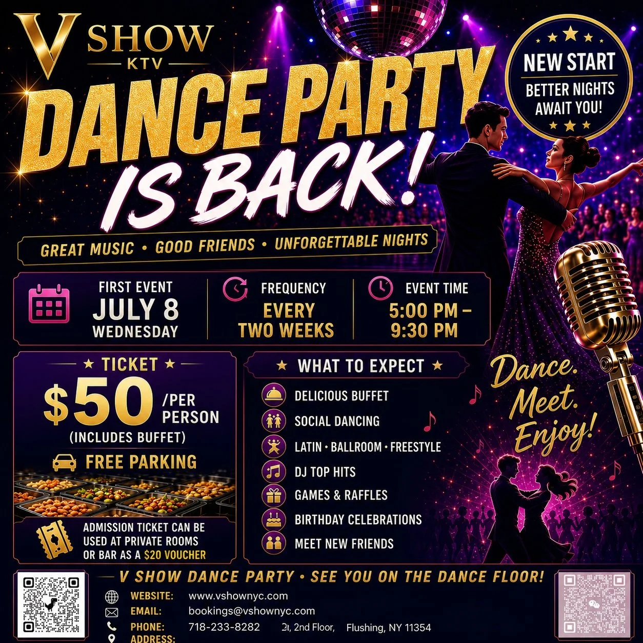V SHOW PRESENTS: DANCE SOCIAL PARTY