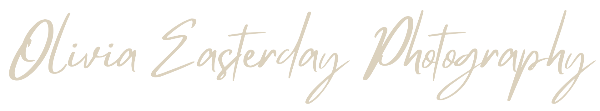 Text reading 'Olivia Ezacterday Photography' in a handwritten style font.