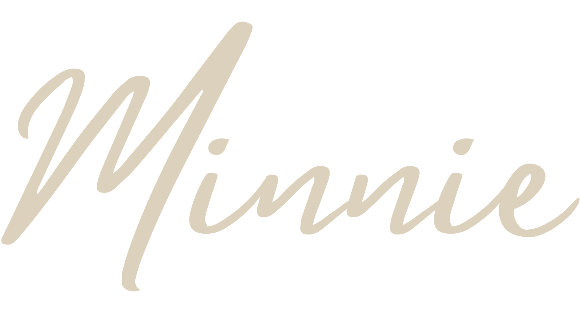 The word 'outline' written in large cursive font in a beige color on a black background.